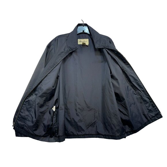 Eddie Bauer Womens Nylon Jacket Size L Dark Navy - Picture 8 of 11